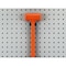 Triton Products 1 In. Double Rod 30 Degree Bend Steel Pegboard Hook for LocBoard, PK5 52113 - alternate 6